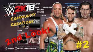 Download last edited by johnny the boy; Wwe 2k18 Codex Community Creations Unlocked By Be Like No One