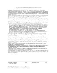Accident Waiver Release Liability Form Template #7b55e17b0c50 ...