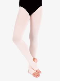 child stirrup tights