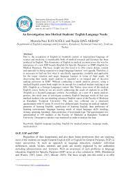 Chunking is a very effective way to learn complex concepts, and learning a new language is definitely one of them. Pdf An Investigation Into Medical Students English Language Needs