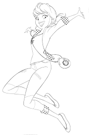 Among us coloring pages bunny character. Miraculous Ladybug Coloring Pages With Marinette Youloveit Com