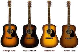 Martin Guitar Sunburst Guitars Maurys Music