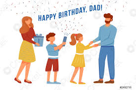 Maybe you would like to learn more about one of these? Feliz Cumpleanos Papa Tarjeta De Felicitacion Plana Vector Vector De Stock Crushpixel