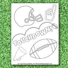When my daughter was very young, we would read the toddler classic brown bear, brown bear, what do you see? Football Coloring Pages Life Is Sweeter By Design