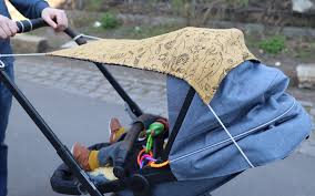 Wir haben es nur 1x genutzt. Sonnensegel Fur Den Kinderwagen Nahen Diy Eule