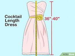 To find your correct size, use a tape measure and take these measurements. How To Measure Dress Length 8 Steps With Pictures Wikihow