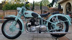 Image result for Light Blue 1952 Motorcycle