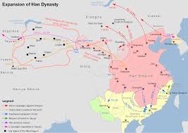 From Wikiwand Southward Expansion Of The Han Dynasty China Map The Han Dynasty The Expanse