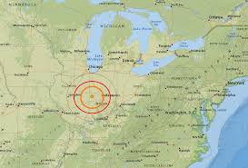 Earthquake m 5.2, 95 km sw of pagar alam, indonesia saturday 19th. Potent Earthquake Shakes Indiana