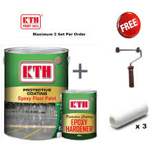 Maybe you would like to learn more about one of these? 5 Liter Kth Two Pack Epoxy Floor Paint 4 Liter 1 Liter Shopee Malaysia