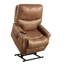pulaski faux leather dual motor lift chair in badlands saddle lift chairs lift chair recliners chair