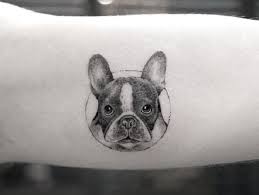 French bulldog tattoos that you can filter by style, body part and size, and order by date or score. Boxer Dog Tattoo Outline