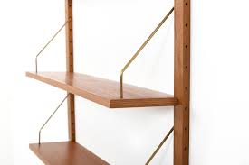 The most common teak floating shelf material is wood. Mid Century Danish Teak Wooden Shelves Room Of Art
