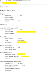 Account lockout policies in active directory domain . Email Account Lock Out Notification Powershell Stack Overflow