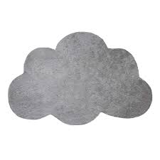 Die rückseite wird mit einer speziellen. Lilipinso Teppich Wolke Grau Bei Kinder Raume