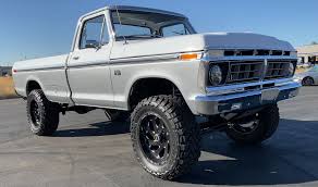 It was approz $80 a gal and painted great in the 50 degree weather. Supercharged Coyote Swapped 1976 Ford F 150 Looks Drives Like A Dream Ford Trucks Com