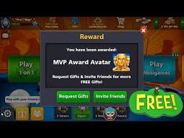 Register for free today and sell them quickly in our secure 8 ball pool marketplace. 8 Ball Pool Avatar Mvp Award Link 8bp Avatar Duration 1 09 8ball Pool Pool Balls Pool