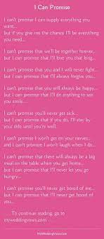 I Can Promise Wedding Quotes Funny Wedding Vows To Husband Vows Quotes