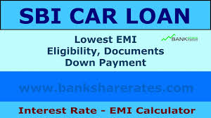 Sbi Car Loan Interest Rate 9 20 July 2017 Emi