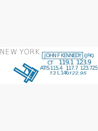 Aviation Sectional Chart New York Jfk Airport Photographic Print