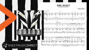 Beetlejuice is a 1988 american fantasy comedy film directed by tim burton, produced by the geffen company, and distributed by warner bros. Girl Scout Sheet Music From Beetlejuice The Musical Eddie Perfect Piano Vocal Youtube