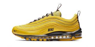 Black And Yellow Air Max 97 Plus Nike Air Max 97 Premium Lights Up The Room In Bright Citron Next Month Nike Air Max Nike Sneakers Outfit Nike Air Max 97