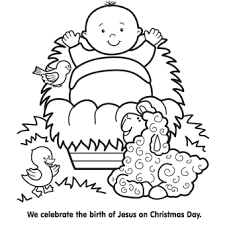 Baby jesus coloring page reader. Christmas Coloring Pages Christmas Coloring Pages Jesus Coloring Pages Preschool Christmas