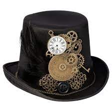 Black Steampunk Top Hat Ring Holder Steampunk Top Hat Steampunk Fashion Steampunk Accessories