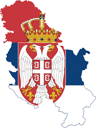 The flag of serbia, also known as the tricolour, is a tricolour consisting of three equal horizontal bands, red on the top and blue in the middle (kingdom), and white on the bottom (empire). Datei Flag Map Of Serbia Without Kosovo Svg Wikipedia