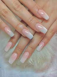 Pin By Jobelle On Acrylic Nails In 2019 Pretty Nails Acrylic Natural Acrylic Nails White Acrylic Nails Ombre Acrylic Nails