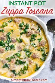Instant Pot Zuppa Toscana Sausage Potato Soup Is Hearty And Full Of Rich Flavor Thi Instant Pot Soup Recipes Instant Pot Dinner Recipes Sausage Soup Recipes