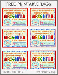 If you would like to use the tags shown, they are available with editable name and personal message fields here. End Of Year Gift For Kids Free Printable Student Teacher Gifts End Of School Year Student Gifts