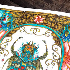 This is strictly a review on binding. Gold Blog Amber Loves Coloring