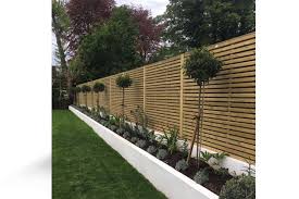Deluxe Contemporary Fencing Panel High Quality Garden Fencing Panels At Great Prices Garden Fence Panels Contemporary Fencing Contemporary Garden Design