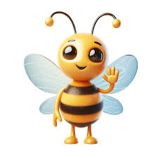 Digital Bee Art PNG Transparent Images Free Download
