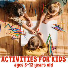 Words are always fun and if they are used the right way, they can be used to teach your kid a lot. 25 Activities For Kids Ages 8 12 Years Old Made By Teachers