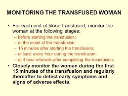 Clinical Use Of Blood Blood Products And Replacement Fluid