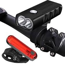 Meneruskan Led Bike Light Set Usb Rechargeable Bicycle Lights Front And Rear Cycle Lights Bike Lights Led Bike Lights Bicycle Lights
