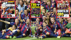 05/06/2015 live uefa champions league finalists light up berlin. La Futbolteca De Goal La Champions De La Msn En 2015 Goal Com