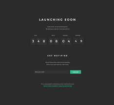Tutorial Create A Countdown Signup Coming Soon Page Coming Soon Page Teaser Campaign Webpage Design