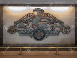 Between 1900 and 1912, 141 of guimard's entrances were installed all over paris. New York City July 31 2018 Art Deco Bas Relief Frieze In Stock Photo Picture And Royalty Free Image Image 112280599