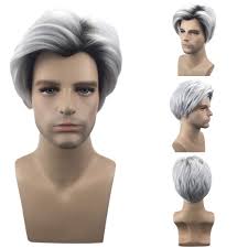 Long white hair white blonde hair bleach blonde hair pelo multicolor pink wig aesthetic hair natural белые волосы ▲ white hair ▲ whitehair on we heart it. Men Hair Wig Handsome Anime Cosplay Male Realistic Hair Men Grayish White Short Men S Wig Party Wig Cool Natural Hair Wig Cosplay Wig Buy Online In Qatar At Qatar Desertcart Com Productid 102562583