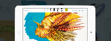 Expressive painting with multiple brushes and . Adobe Photoshop Sketch On Behance