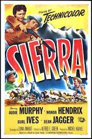 Sierra 1950 Dvd R Director Alfred E Green Writers Stuart Hardy Novel Edna Anhalt Stars Wanda He Old Movie Posters Western Film Movie Posters Vintage