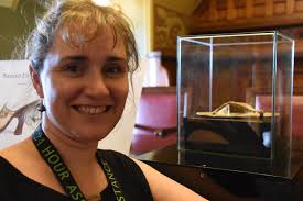 UNE Museum of Antiquities curator Bronwyn Hopwood reveals birthday  acquisition