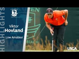 Oklahoma state golfer viktor hovland didn't just finish as the u.s. 2019 U S Open Viktor Hovland Sets Amateur Scoring Record Youtube