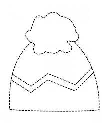 Winter Hat Trace Line Worksheet 1 Crafts And Worksheets For Preschool Toddler And Kindergarten Winter Preschool Winter Crafts Preschool Winter Kindergarten