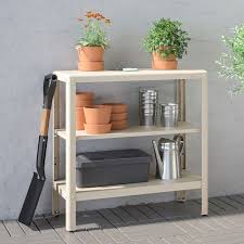 kolbjorn open kast binnen buiten beige 80x81 cm ikea kast buiten open kast plank