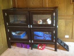 The woodworker says that the initial building criteria included the capacity to accommodate 2 to 4 chickens at a time, ease of assembly, and he also wanted it to be able to double as a transport carrier. 57 Free Rabbit Hutch Plans You Can Diy Within A Weekend The Self Sufficient Living
