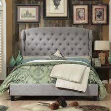 This queen upholstered bed is sure to awaken a love for modern platform styling with a softer side. Emmanuel Reid Emmanuelr0419 Profile Pinterest